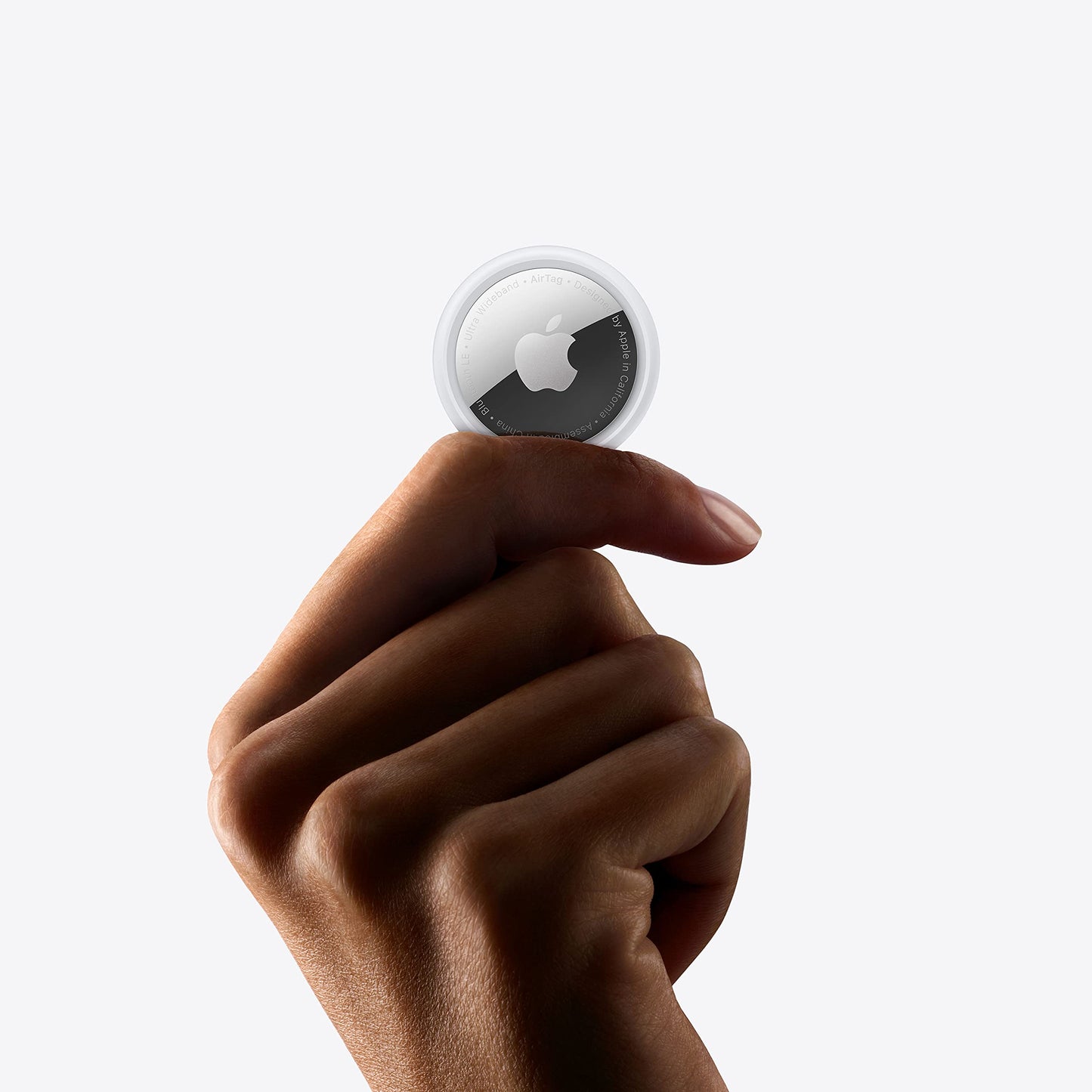 Apple AirTag (4 pack). Track and find your keys, wallet, luggage, backpack and more. Simple one-tap set up with iPhone or iPad. Replaceable battery.